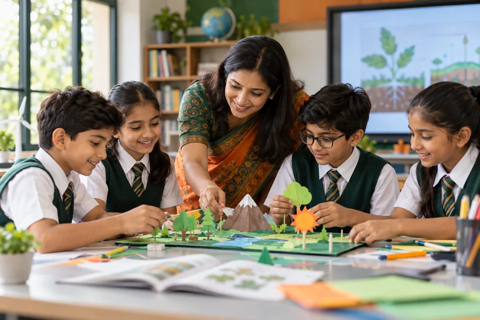 classroom — illustrative school scene